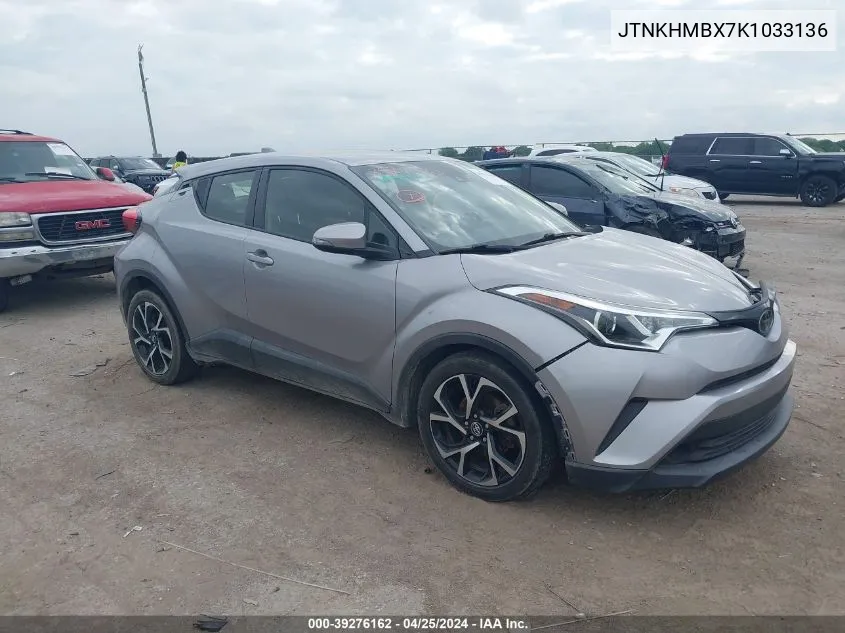 2019 Toyota C-Hr Xle VIN: JTNKHMBX7K1033136 Lot: 39276162