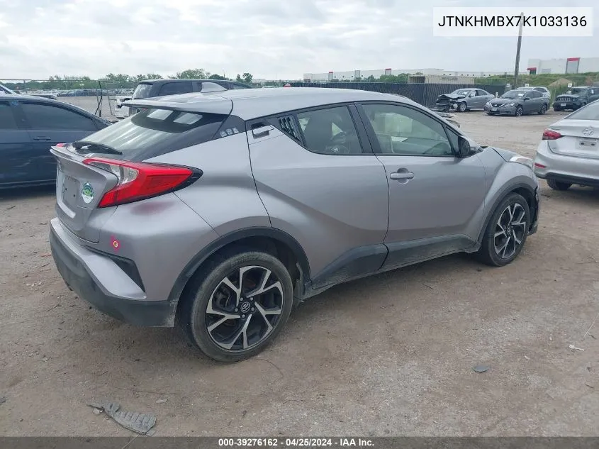 JTNKHMBX7K1033136 2019 Toyota C-Hr Xle