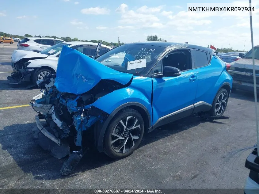 2019 Toyota C-Hr Xle VIN: NMTKHMBX6KR097934 Lot: 39276687