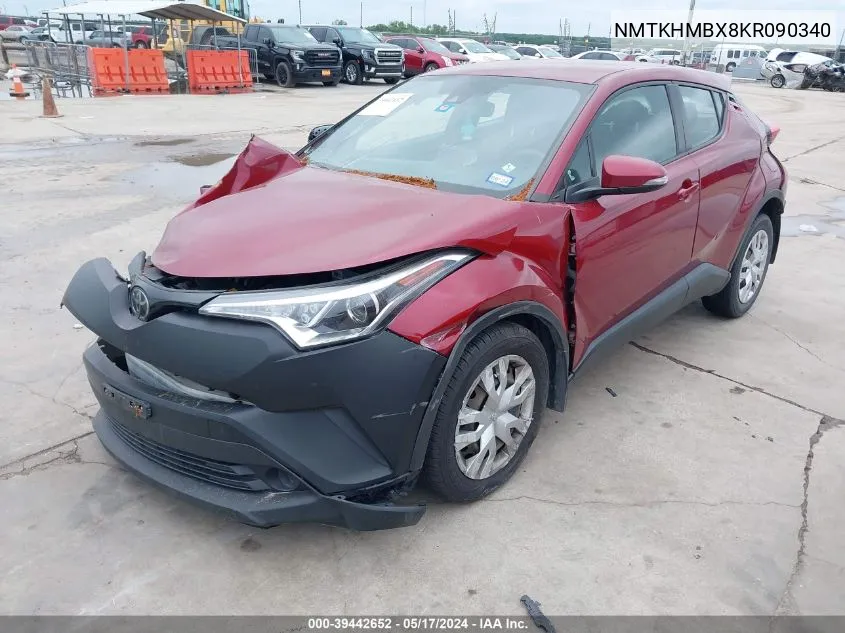 NMTKHMBX8KR090340 2019 Toyota C-Hr Le