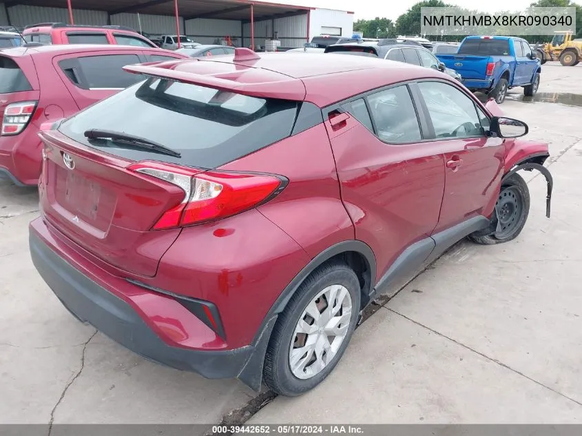 NMTKHMBX8KR090340 2019 Toyota C-Hr Le