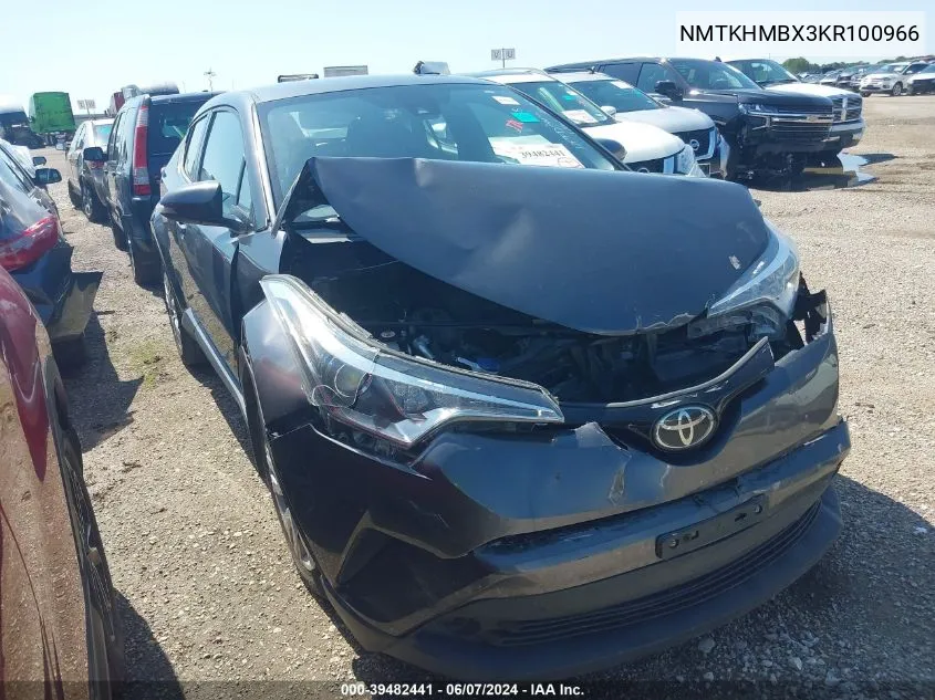 NMTKHMBX3KR100966 2019 Toyota C-Hr Le