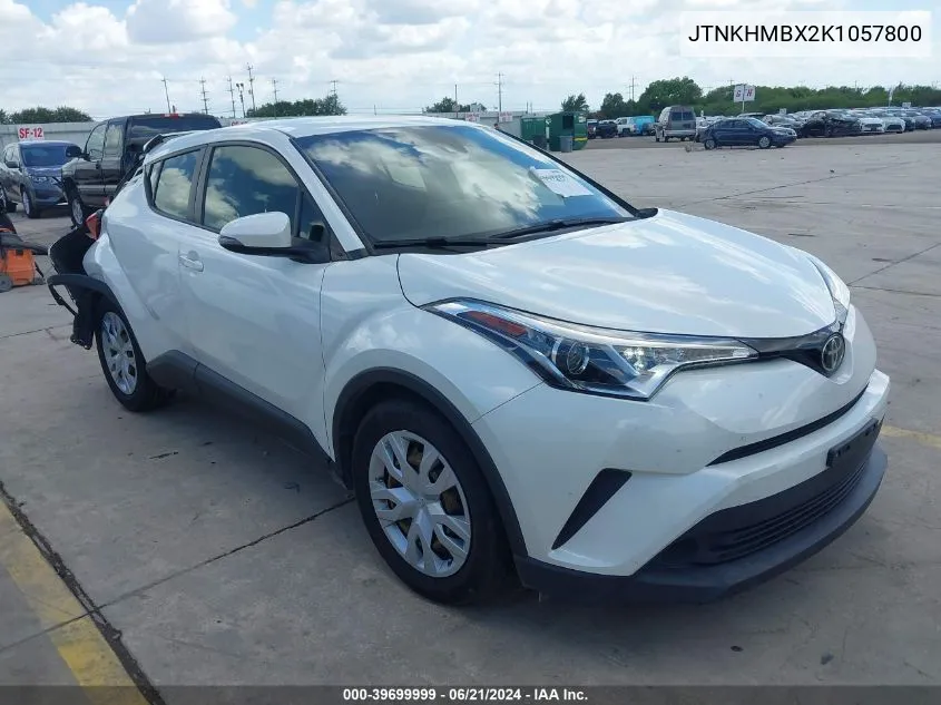 JTNKHMBX2K1057800 2019 Toyota C-Hr Le