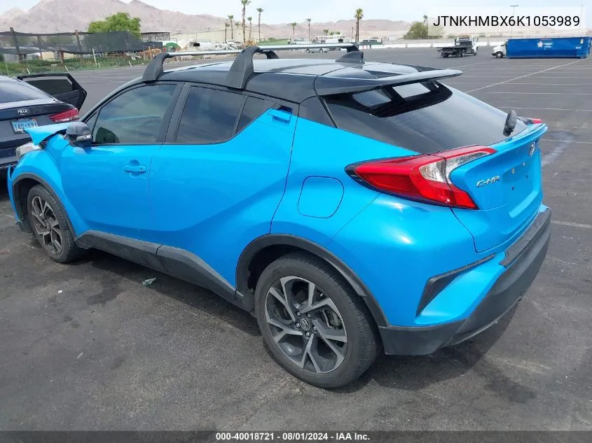 2019 Toyota C-Hr Xle VIN: JTNKHMBX6K1053989 Lot: 40018721