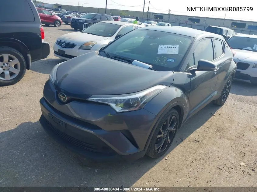 2019 Toyota C-Hr Le/Limited/Xle VIN: NMTKHMBXXKR085799 Lot: 40038434