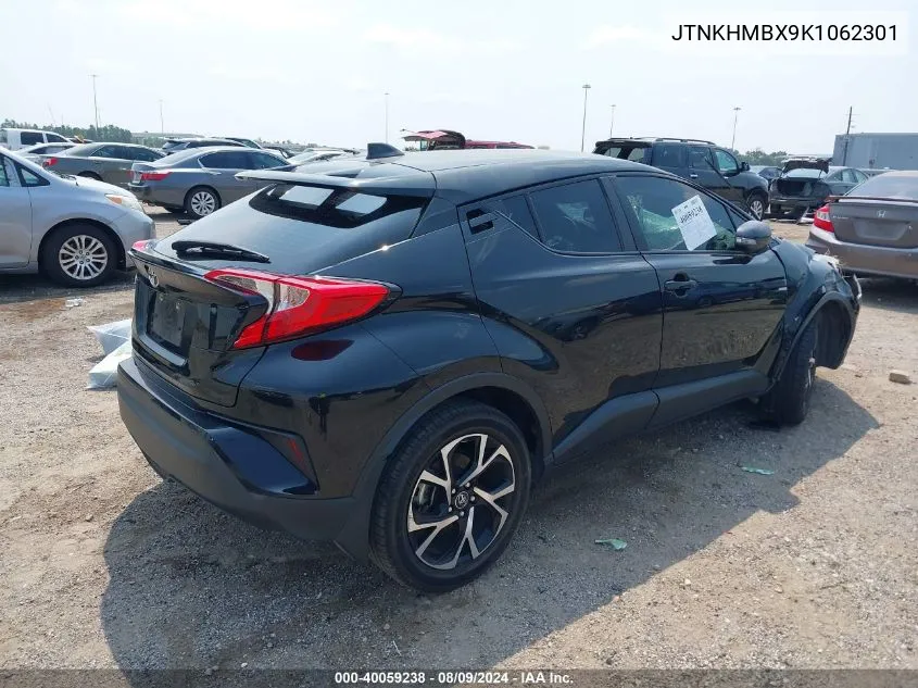 2019 Toyota C-Hr Xle VIN: JTNKHMBX9K1062301 Lot: 40059238