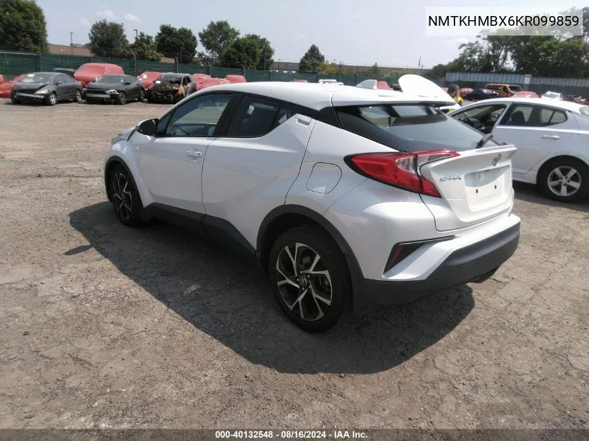 2019 Toyota C-Hr Xle VIN: NMTKHMBX6KR099859 Lot: 40132548