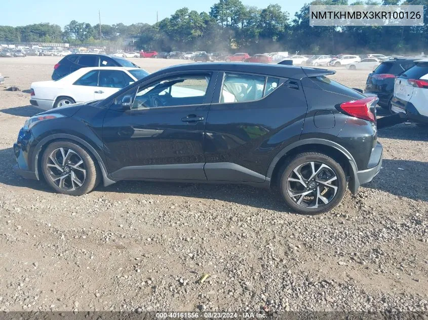 NMTKHMBX3KR100126 2019 Toyota C-Hr Xle