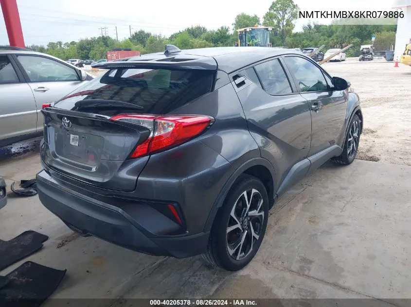 2019 Toyota C-Hr Xle VIN: NMTKHMBX8KR079886 Lot: 40205378