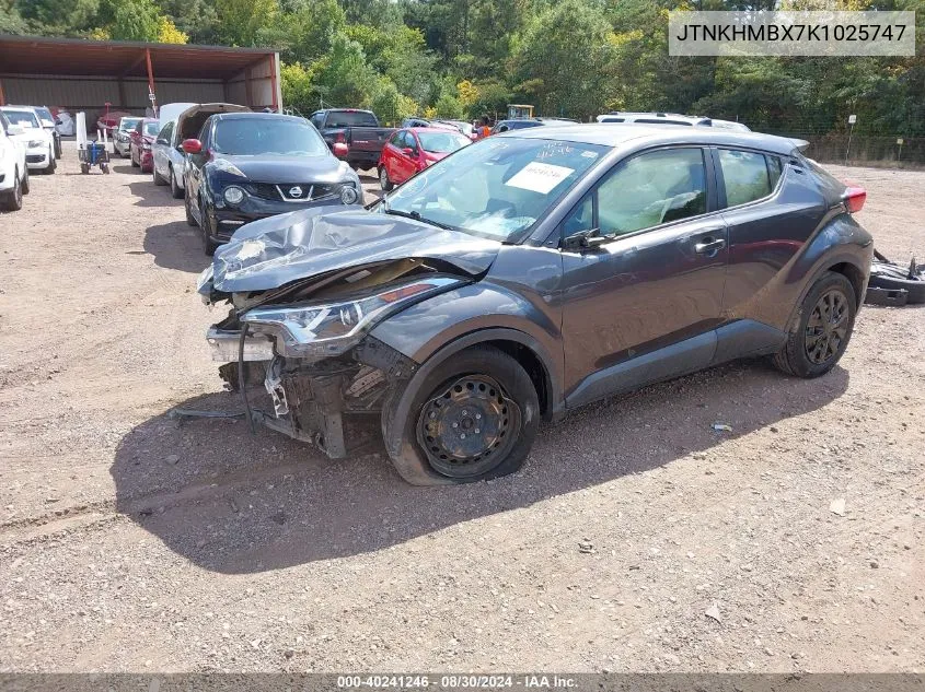 JTNKHMBX7K1025747 2019 Toyota C-Hr Le