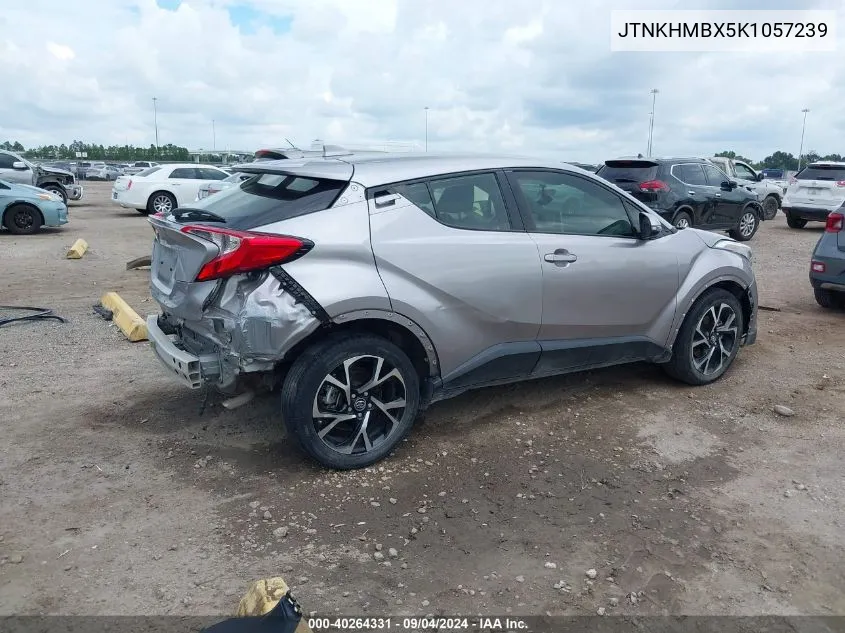 2019 Toyota C-Hr Xle VIN: JTNKHMBX5K1057239 Lot: 40264331