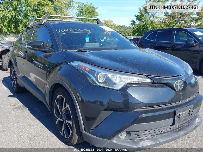 2019 Toyota C-Hr Limited VIN: JTNKHMBX7K1027451 Lot: 40285638