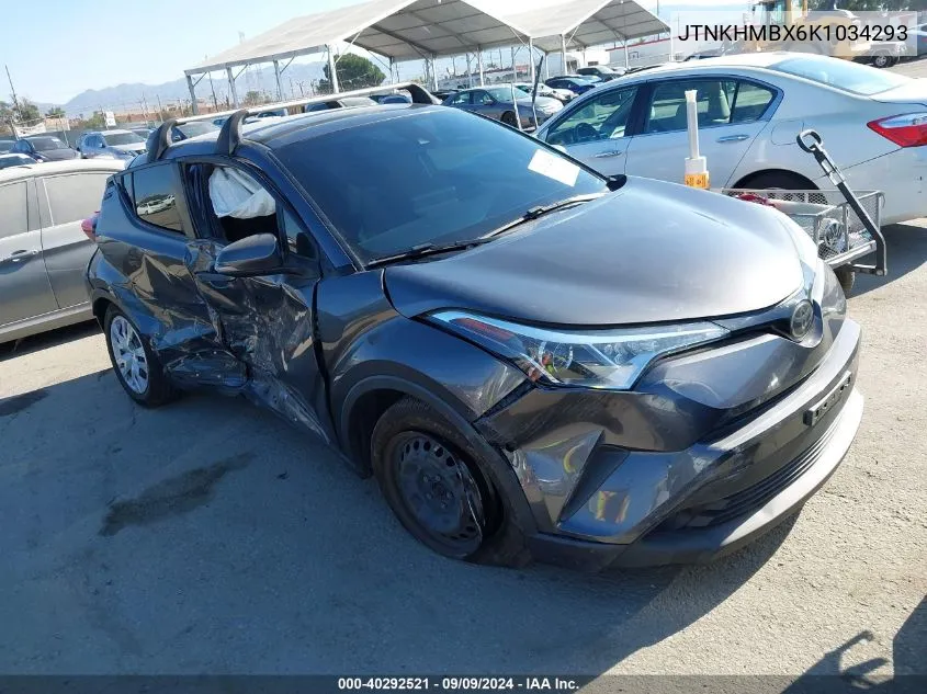 JTNKHMBX6K1034293 2019 Toyota C-Hr Le