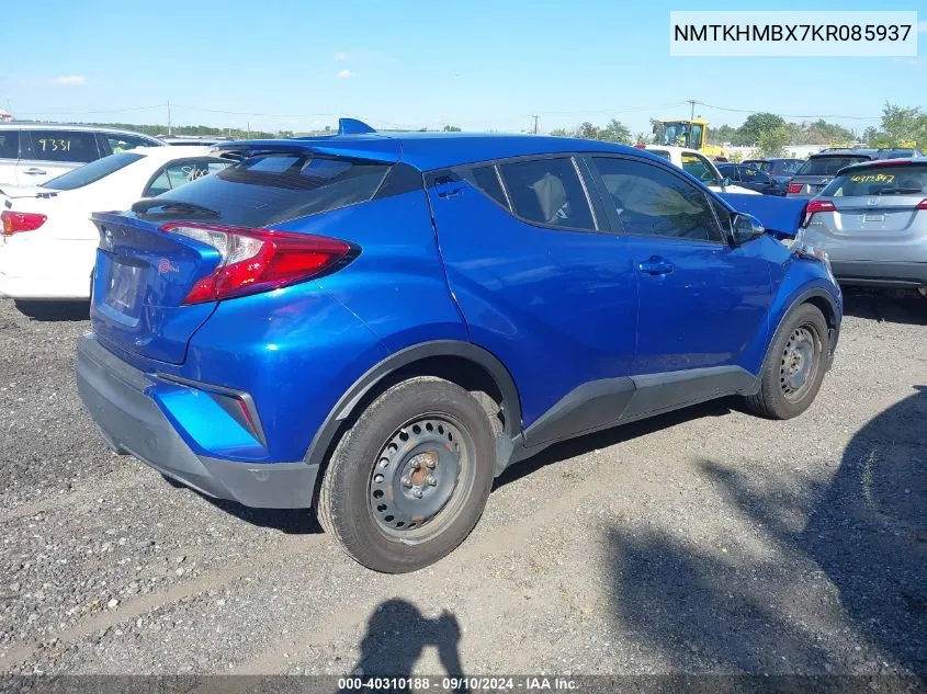 NMTKHMBX7KR085937 2019 Toyota C-Hr Le