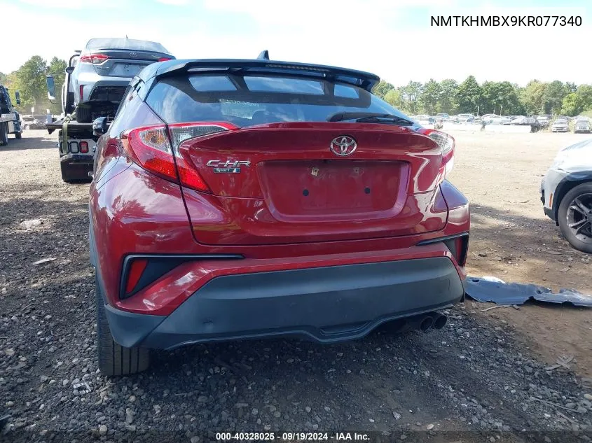 2019 Toyota C-Hr Xle VIN: NMTKHMBX9KR077340 Lot: 40328025