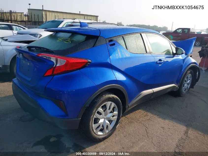 2019 Toyota C-Hr Le VIN: JTNKHMBXXK1054675 Lot: 40330859