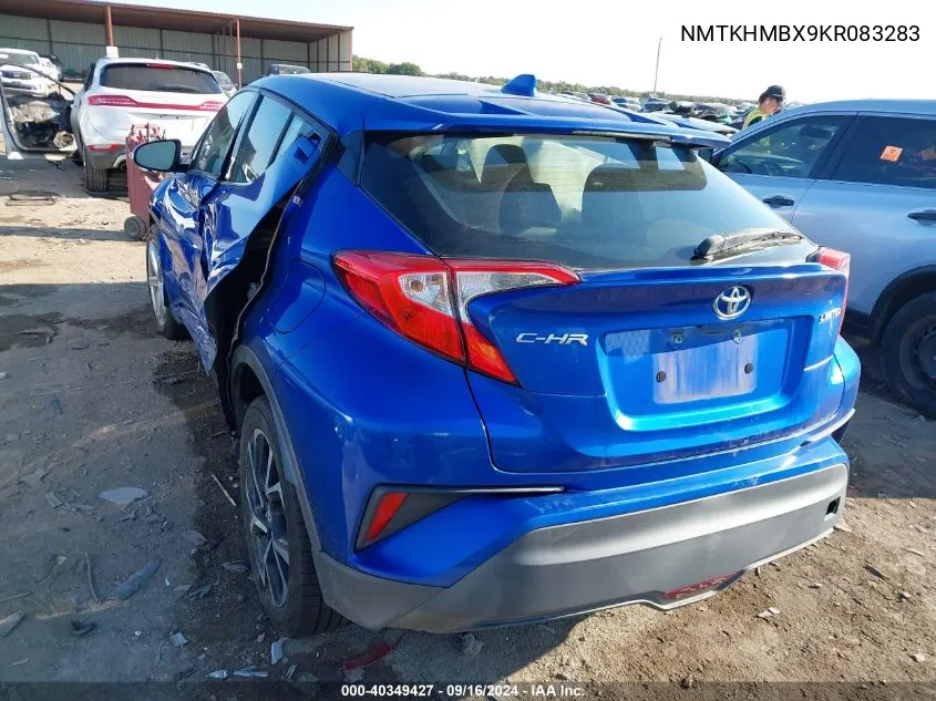 2019 Toyota C-Hr Xle/Le/Limited VIN: NMTKHMBX9KR083283 Lot: 40349427