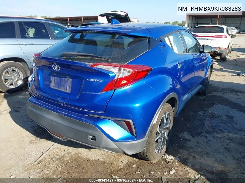 2019 Toyota C-Hr Xle/Le/Limited VIN: NMTKHMBX9KR083283 Lot: 40349427