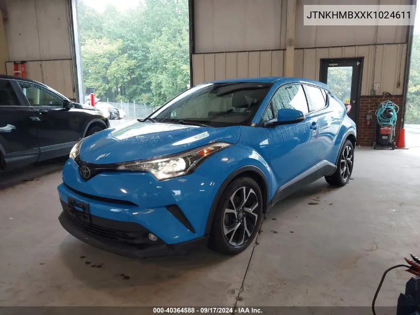 JTNKHMBXXK1024611 2019 Toyota C-Hr Limited