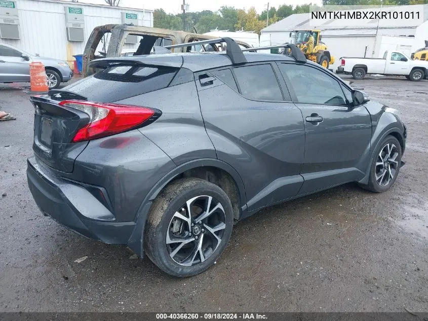 2019 Toyota C-Hr Xle VIN: NMTKHMBX2KR101011 Lot: 40366260