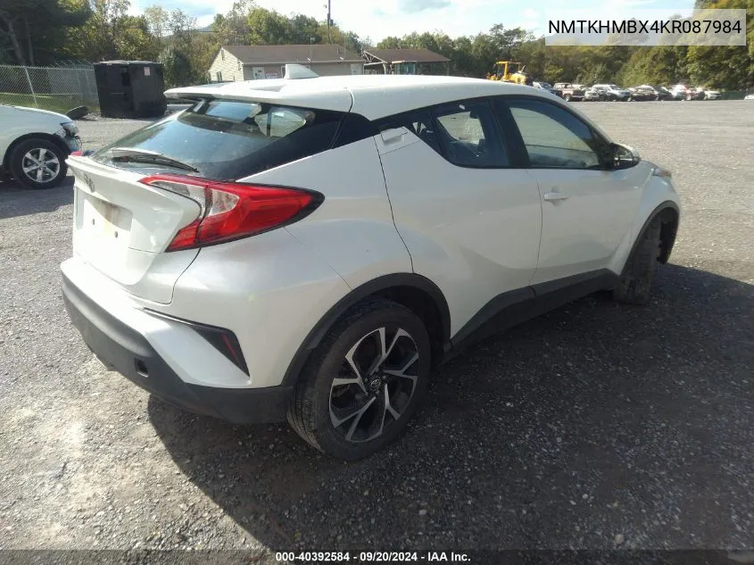 2019 Toyota C-Hr Xle VIN: NMTKHMBX4KR087984 Lot: 40392584