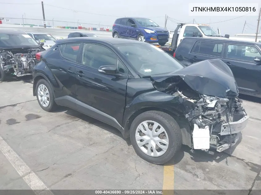 2019 Toyota C-Hr Le VIN: JTNKHMBX4K1050816 Lot: 40436690