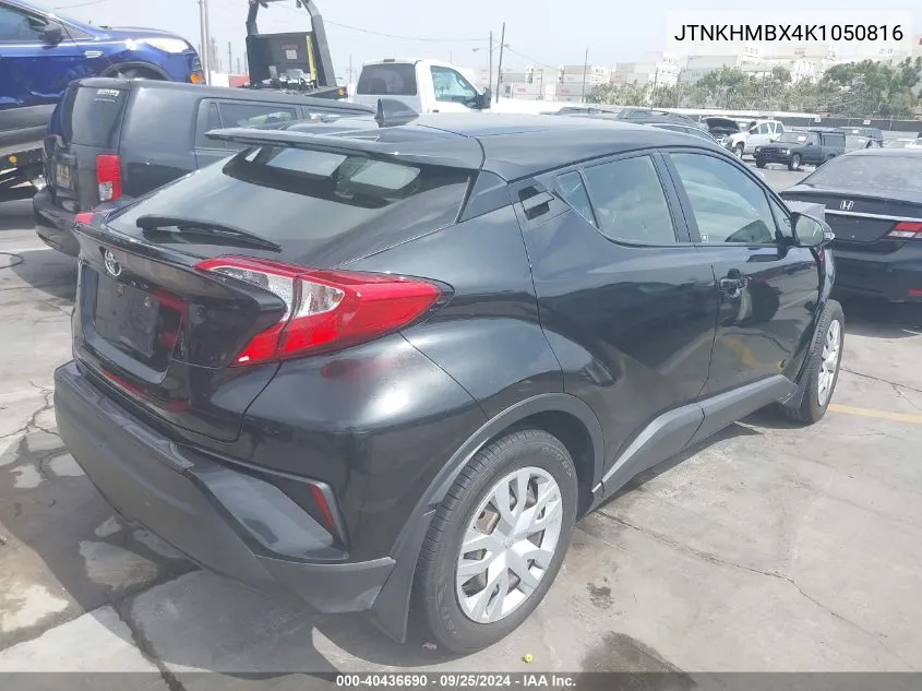 2019 Toyota C-Hr Le VIN: JTNKHMBX4K1050816 Lot: 40436690