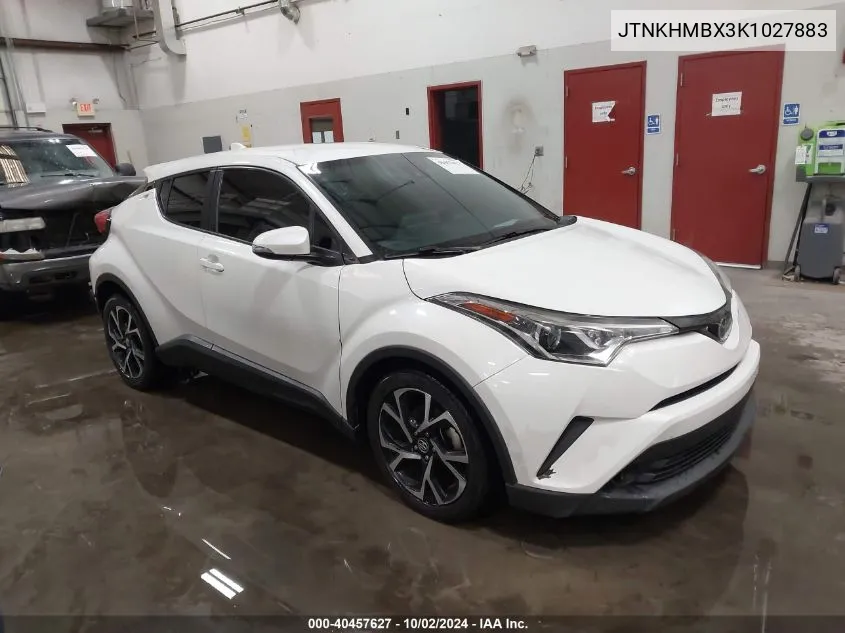 2019 Toyota C-Hr Xle VIN: JTNKHMBX3K1027883 Lot: 40457627