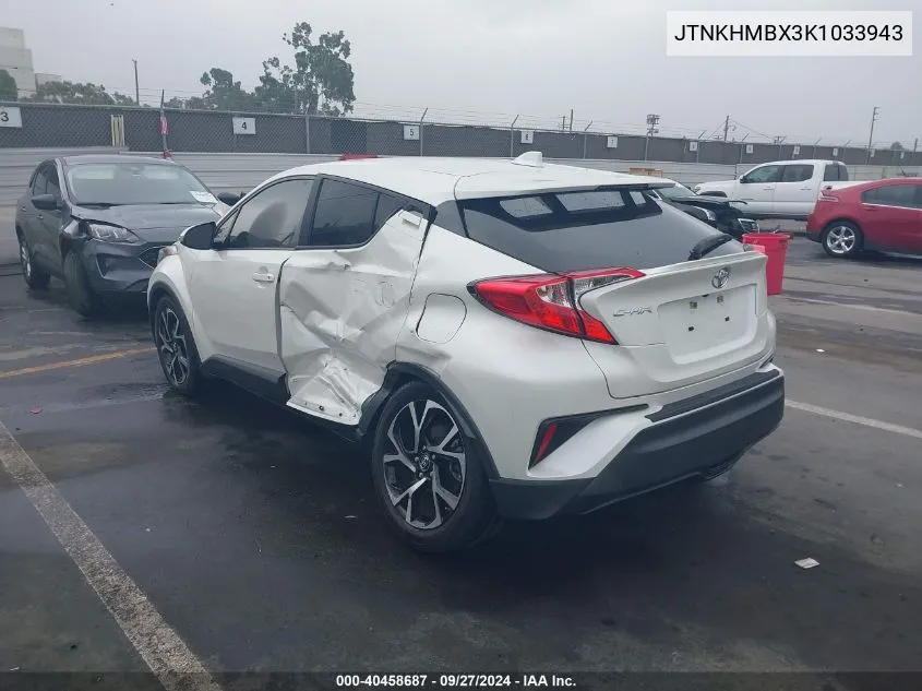 JTNKHMBX3K1033943 2019 Toyota C-Hr Xle