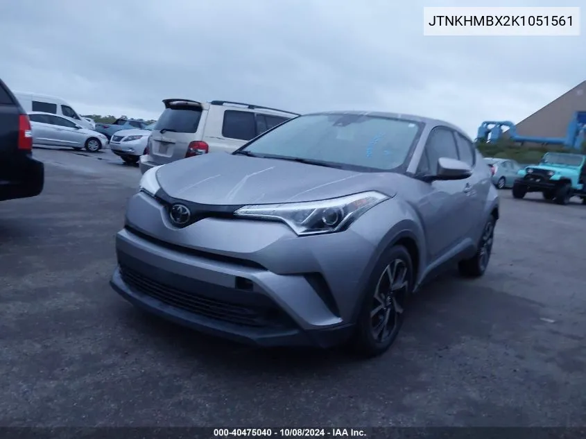 JTNKHMBX2K1051561 2019 Toyota C-Hr Xle/Le/Limited