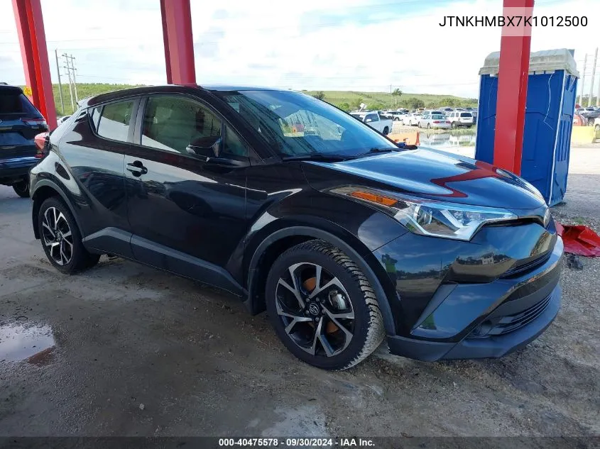 JTNKHMBX7K1012500 2019 Toyota C-Hr Xle/Le/Limited