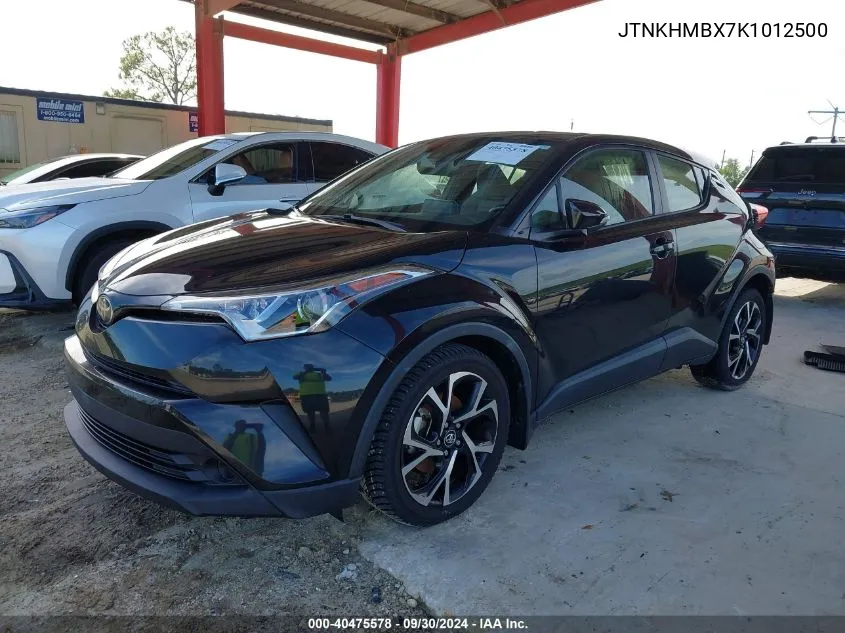 JTNKHMBX7K1012500 2019 Toyota C-Hr Xle/Le/Limited