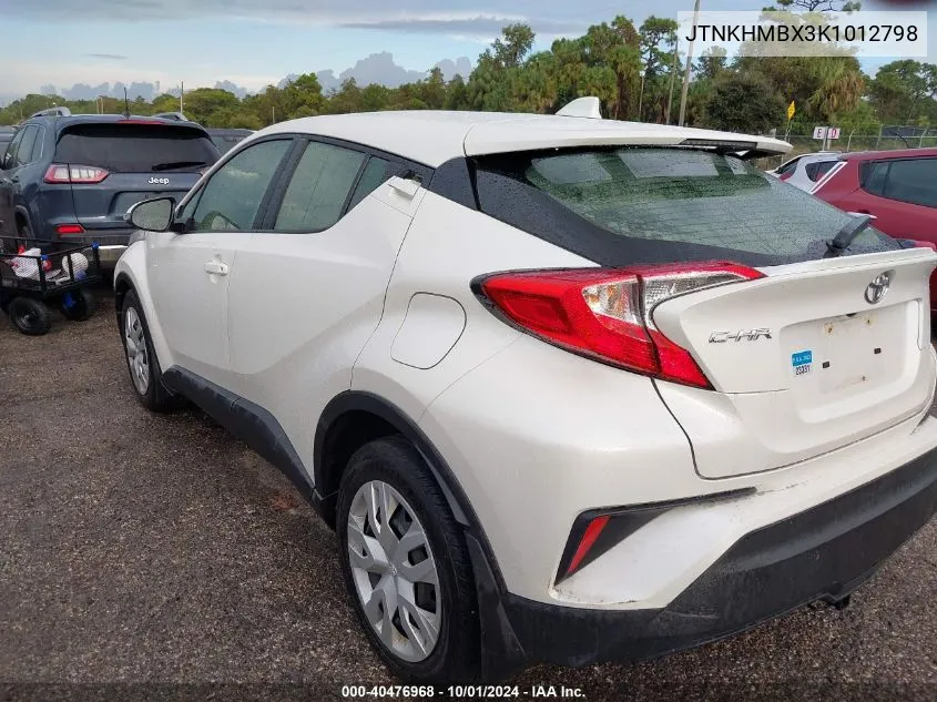 JTNKHMBX3K1012798 2019 Toyota C-Hr Xle/Le/Limited