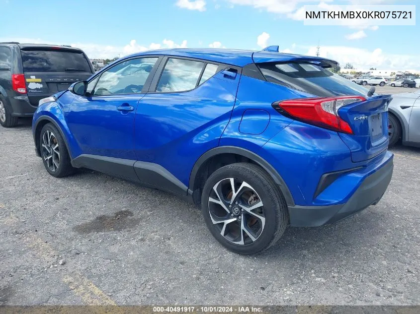 NMTKHMBX0KR075721 2019 Toyota C-Hr Xle