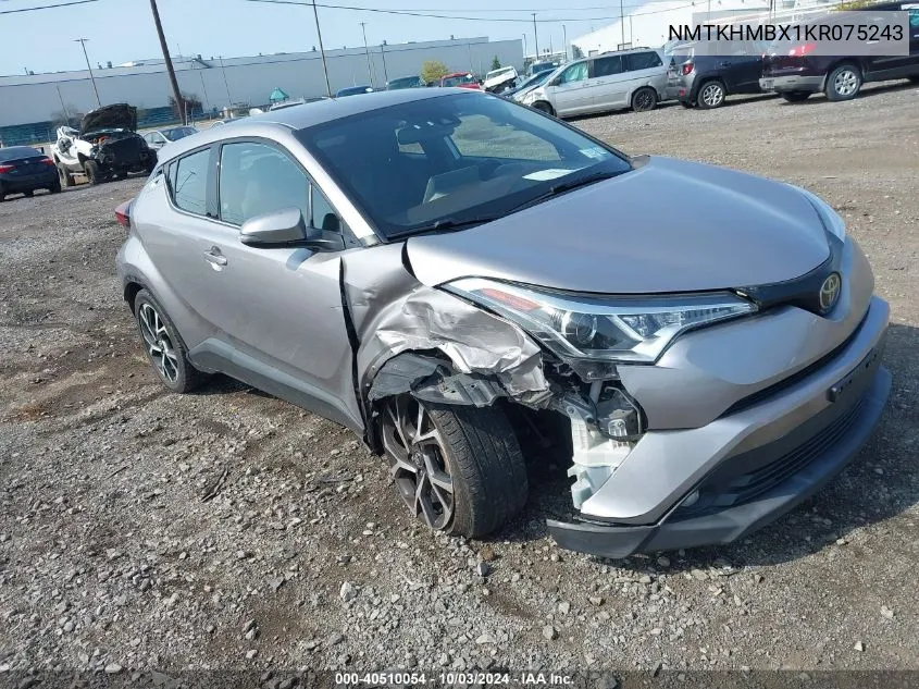 NMTKHMBX1KR075243 2019 Toyota C-Hr Limited