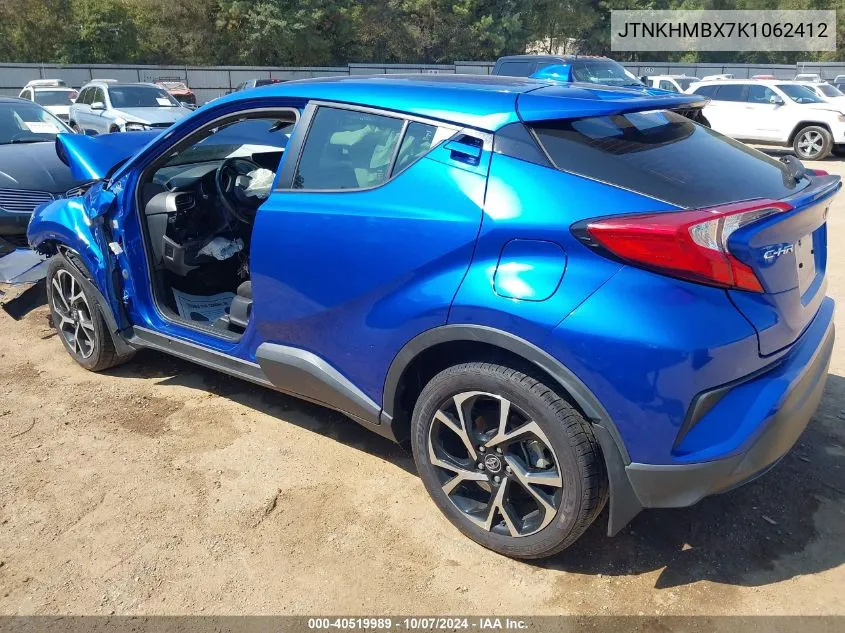 2019 Toyota C-Hr Xle VIN: JTNKHMBX7K1062412 Lot: 40519989