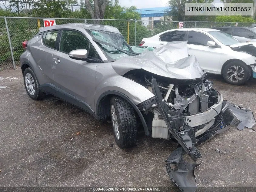 JTNKHMBX1K1035657 2019 Toyota C-Hr Le