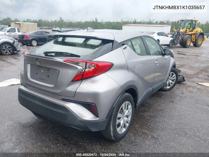 JTNKHMBX1K1035657 2019 Toyota C-Hr Le