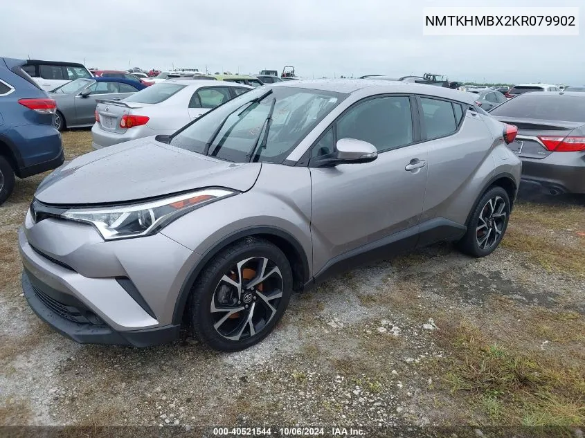 2019 Toyota C-Hr Xle VIN: NMTKHMBX2KR079902 Lot: 40521544