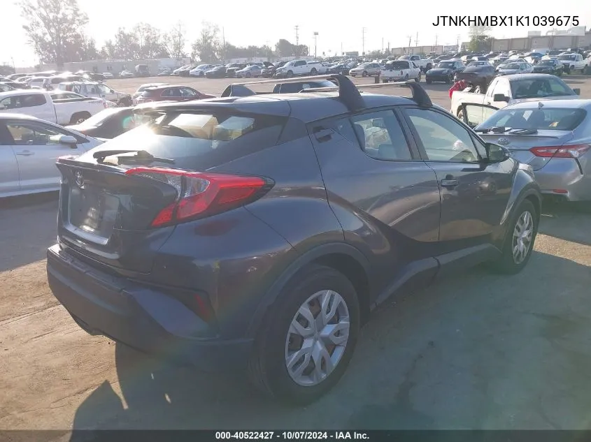 JTNKHMBX1K1039675 2019 Toyota C-Hr Le