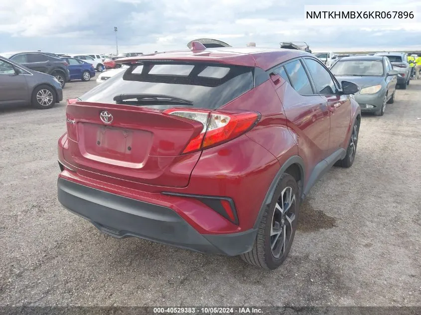 2019 Toyota C-Hr Xle VIN: NMTKHMBX6KR067896 Lot: 40529383