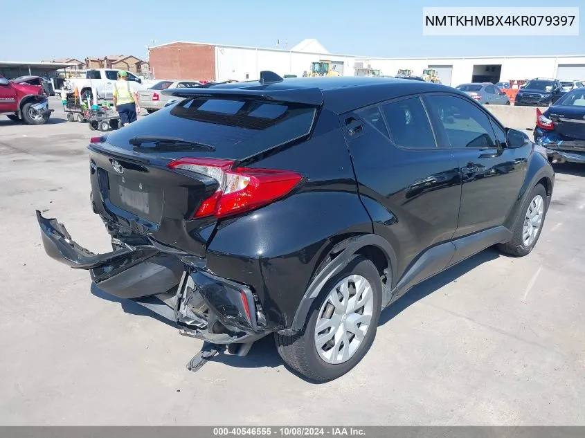 2019 Toyota C-Hr Le VIN: NMTKHMBX4KR079397 Lot: 40546555