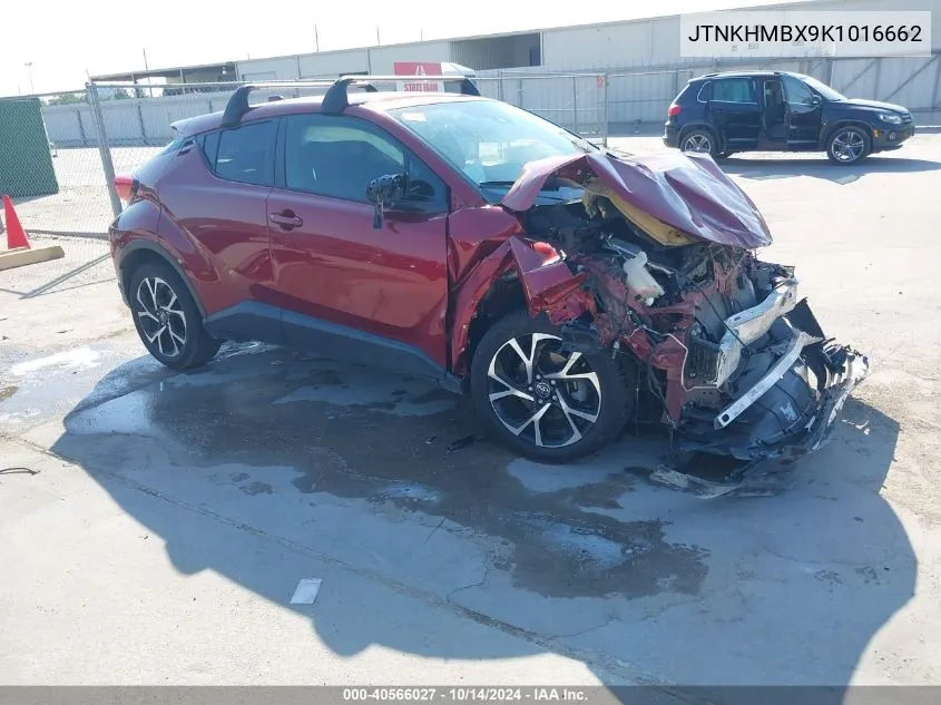 2019 Toyota C-Hr Xle VIN: JTNKHMBX9K1016662 Lot: 40566027