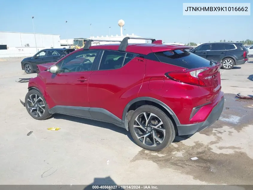 2019 Toyota C-Hr Xle VIN: JTNKHMBX9K1016662 Lot: 40566027