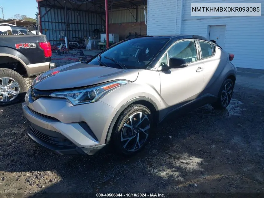 2019 Toyota C-Hr Xle VIN: NMTKHMBX0KR093085 Lot: 40566344