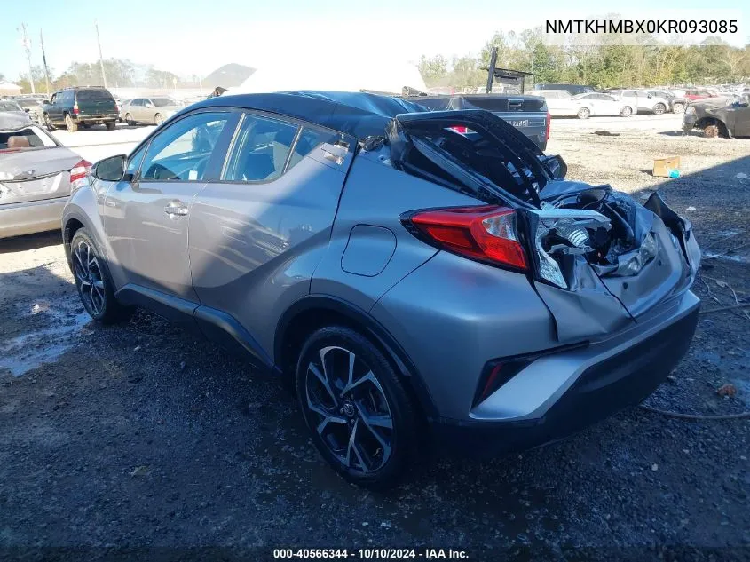 2019 Toyota C-Hr Xle VIN: NMTKHMBX0KR093085 Lot: 40566344