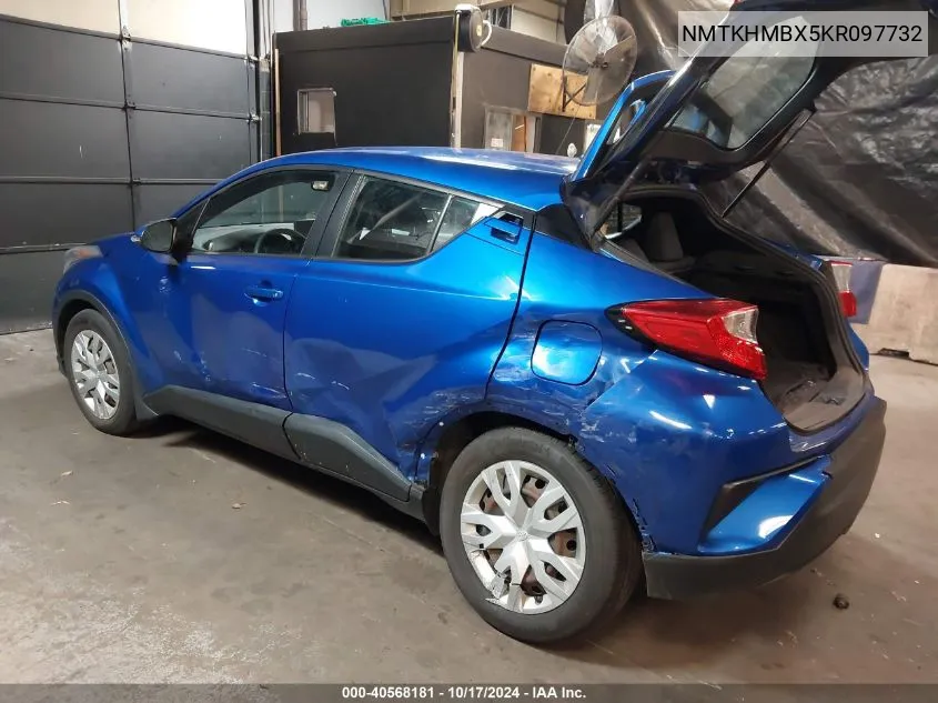 2019 Toyota C-Hr Le VIN: NMTKHMBX5KR097732 Lot: 40568181