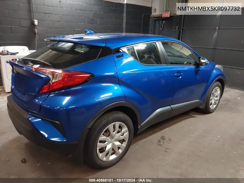 2019 Toyota C-Hr Le VIN: NMTKHMBX5KR097732 Lot: 40568181