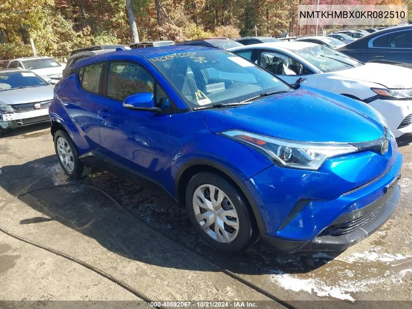 2019 Toyota C-Hr Le VIN: NMTKHMBX0KR082510 Lot: 40592067