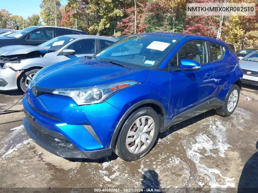 2019 Toyota C-Hr Le VIN: NMTKHMBX0KR082510 Lot: 40592067